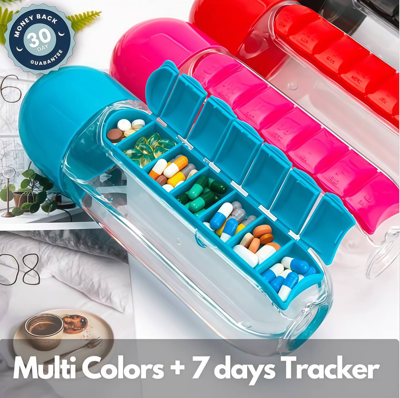 3-in-1 Pillbox Bottle